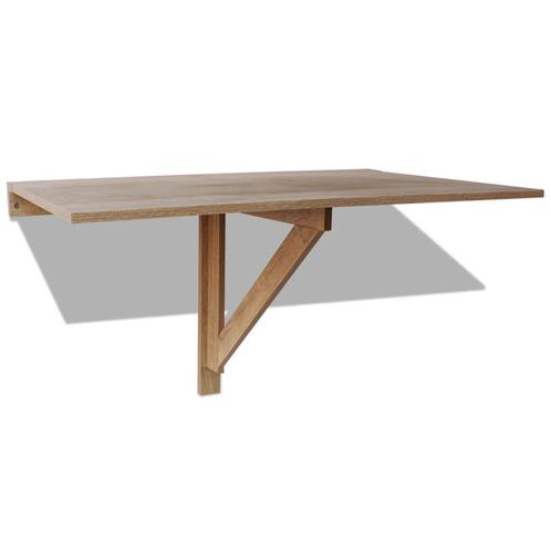 Wandtafel Inklapbaar Eiken 100x60 | Retour Deal | -40%, Huis en Inrichting, Bureaus, Nieuw, Bureau, Verzenden