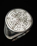 Chevalière Sceau des 7 Archanges : Goddelijke Bescherming,, Antiek en Kunst