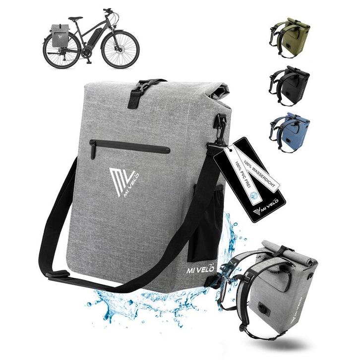 2dekans | MIVELO Fietstas & Rugzak – 3-in-1 & Waterdicht –, Fietsen en Brommers, Fietsaccessoires | Overige Fietsaccessoires, Ophalen of Verzenden