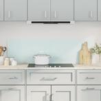 vidaXL Spatschermen keuken 2 st 70x60 cm gehard glas wit, Verzenden