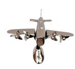 Beeldje - Model Airplane - Aluminium