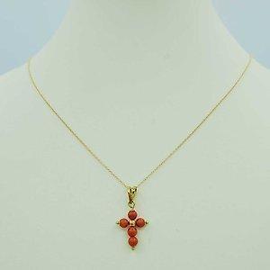Zonder Minimumprijs - Ketting met hanger - 18 karaat Geel, Handtassen en Accessoires, Antieke sieraden