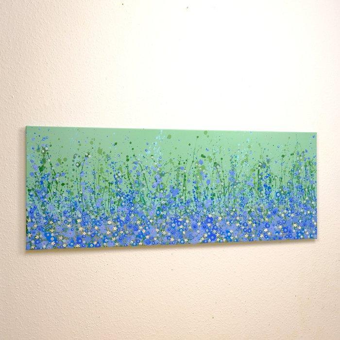 Valentina Pufe - Blooming Meadow 5, Antiquités & Art, Art | Peinture | Moderne