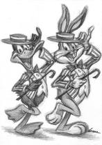 Joan Vizcarra - Daffy Duck and Bugs Bunny - Dynamic Duo, CD & DVD, DVD | Films d'animation & Dessins animés