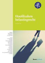 Hoofdzaken belastingrecht / Boom fiscale studieboeken, Boeken, Verzenden, Gelezen