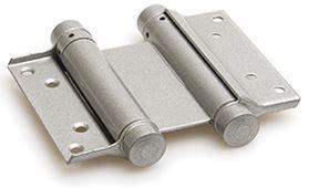 Bommer scharnier dubbelwerkend 150 mm zilvergrijs, Doe-het-zelf en Bouw, Hang- en Sluitwerk, Klink of Kruk, Nieuw, Overige materialen