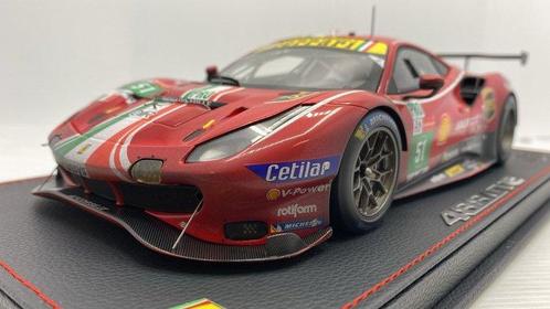 BBR 1:18 - Voiture miniature - Ferrari 488 GTE LMGTE AF, Hobby en Vrije tijd, Modelauto's | 1:5 tot 1:12