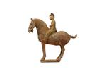 Keramiek, Terracotta Bezigging oorlogswapen die een, Antiek en Kunst