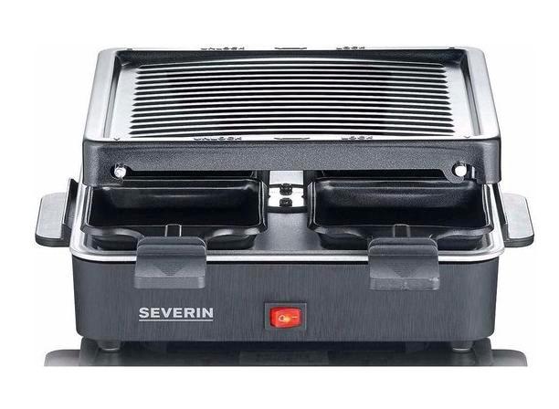 Severin RG 2370 - Mini Raclettegrill - Zwart, Elektronische apparatuur, Keukenmixers, Verzenden