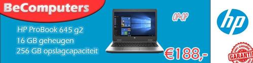 HP ProBook 645 G2 | 16 GB geheugen | 256 GB SSD | 12 maanden, Computers en Software, Windows Laptops, 3 tot 4 Ghz, SSD, 14 inch
