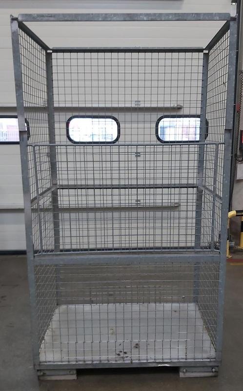 Gitterboxen 1200x800x2180mm vaste constructie stapelbaar 1, Doe-het-zelf en Bouw, Palletwagens en Pompwagens, Ophalen of Verzenden