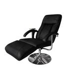 vidaXL Massagestoel kunstleer zwart, Huis en Inrichting, Stoelen, Verzenden, Nieuw