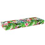 vidaXL Kussen Bloemen Multikleur 120 x 40 x 8 cm Oxford Stof, Verzenden