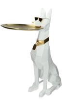 Sculpture, Standing dog - luxury - 80 cm - Résine