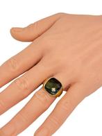 Zonder minimumprijs - Ring - 8 karaat Geel goud Toermalijn -, Nieuw