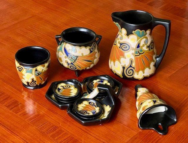 Kunstaardewerkfabriek Regina uit Gouda Holland - Steef, Antiek en Kunst, Kunst | Designobjecten