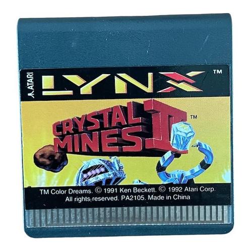 Crystal Mines II (Losse Cassette) (Atari Lynx) (TWEEDEHANDS), Games en Spelcomputers, Spelcomputers | Atari, Verzenden