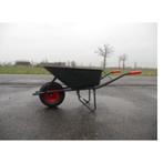 Kruiwagen gelakt 85liter metserskruiwagen ronde neus met, Tuin en Terras, Kruiwagens