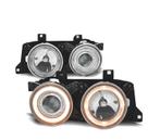 PHARES BMW E34 E32 ANGEL EYES FOND CHROMÉ, Verzenden, Nieuw