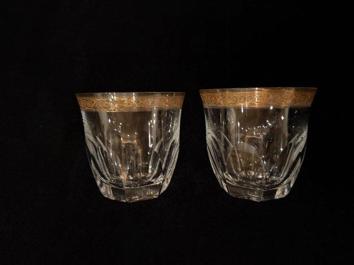 Saint-Louis – Pair of Mid-Century Lead Crystal Whisky, Antiek en Kunst, Antiek | Meubels | Tafels