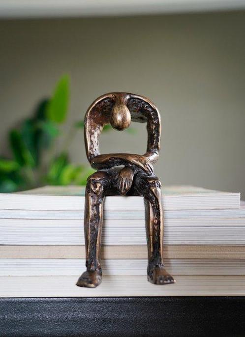 Sculpture, NO RESERVE PRICE - Modern Bronze Sculpture -, Antiek en Kunst, Kunst | Designobjecten
