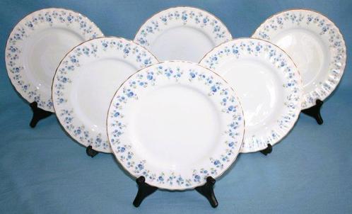 Royal Albert - Memory Lane - Assiette de petit-déjeuner (6), Antiek en Kunst, Antiek | Meubels | Tafels