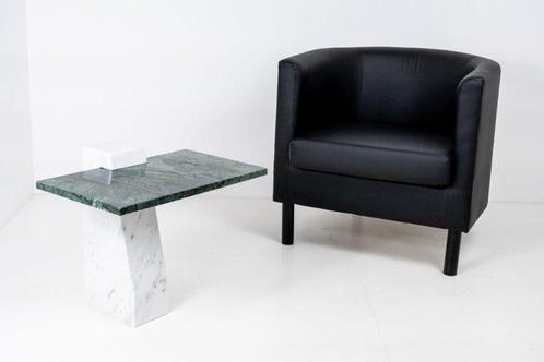 TM DESIGN - Bianco Carrara/Verde Guatemala - Table basse -, Antiek en Kunst, Antiek | Meubels | Stoelen en Sofa's