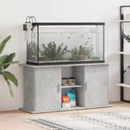 vidaXL Aquariumstandaard Betongrijs 121x41x58 cm Bewerkt, Dieren en Toebehoren, Vissen | Aquaria en Toebehoren, Verzenden, Nieuw