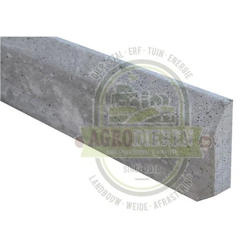Afgeschuinde kant boordplaat hoogte 20cm - 100x20x1-3cm, Tuin en Terras, Tuinschermen, Nieuw