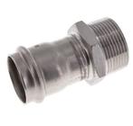 Perskoppeling - 35mm Persmof & R 1-1/4 Buiseinde - RVS, Doe-het-zelf en Bouw, Verzenden, Nieuw