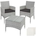 tectake Wicker zitgroep Luzern 2+1 met kussenhoezen in 2 kle, Tuin en Terras, Verzenden, Nieuw