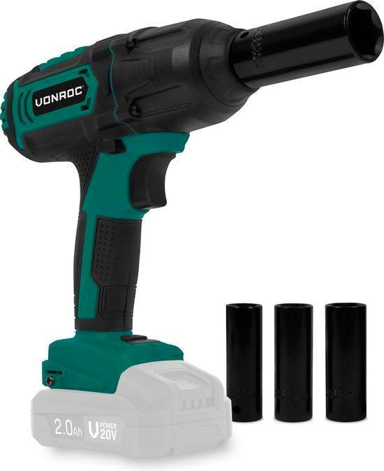 2dekans | VONROC Accu slagmoersleutel 20V – 4 standen:, Doe-het-zelf en Bouw, Gereedschap | Overige machines, Ophalen of Verzenden