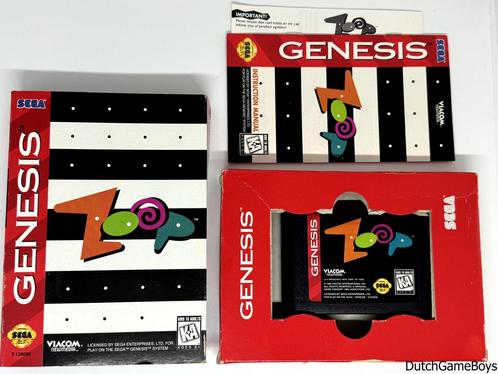 Sega Genesis - Zoop, Games en Spelcomputers, Spelcomputers | Sega, Gebruikt, Verzenden