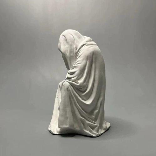 wizard - Wizard Death Robe Statue, Antiek en Kunst, Curiosa en Brocante