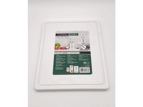 Veiling - Professionele HDPE Snijplank - Wit - Hygiënisch e, Huis en Inrichting, Keuken | Keukenbenodigdheden