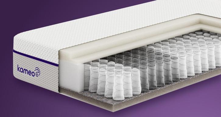 KAMEOCustom Aanpasbaar Matras – Steady Support | Swiss, Huis en Inrichting, Slaapkamer | Matrassen en Bedbodems, Nieuw, Verzenden