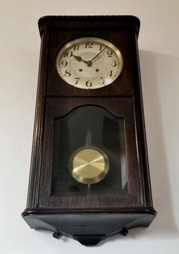 Wandklok - LFS - Lorenz Furtwängler & Söhne - Art Deco Hout