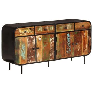 vidaXL Dressoir 140x35x70 cm massief gerecycled hout en, Huis en Inrichting, Kasten | Dressoirs, Verzenden, Nieuw