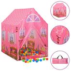 vidaXL Kinderspeeltent 69x94x104 cm roze, Kinderen en Baby's, Verzenden, Nieuw