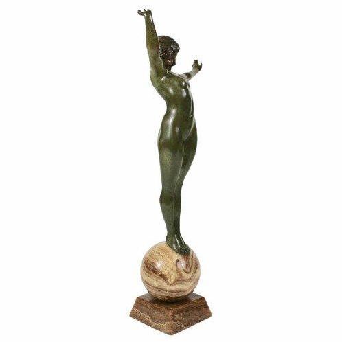 Etling, Paris - Maurice Guiraud Rivière - sculptuur,, Antiek en Kunst, Antiek | Meubels | Stoelen en Sofa's