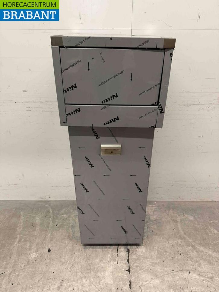 RVS Combisteel Prullenbak Afvalbak 80 liter Horeca, Zakelijke goederen, Horeca | Meubilair en Inrichting, Ophalen of Verzenden