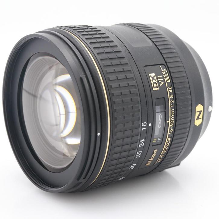Nikon AF-S 16-80mm F/2.8-4E VR ED DX | Tweedehands, Audio, Tv en Foto, Foto | Lenzen en Objectieven, Zo goed als nieuw, Verzenden