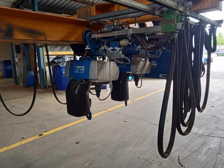 Abus hangkraan 5.000mm 2x 500kg 001475U, Doe-het-zelf en Bouw, Gereedschap | Overige machines, Gebruikt, Ophalen