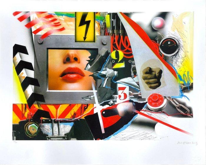 Peter Klasen (1935) - Lost Landscape 2, Antiek en Kunst, Antiek | Overige Antiek