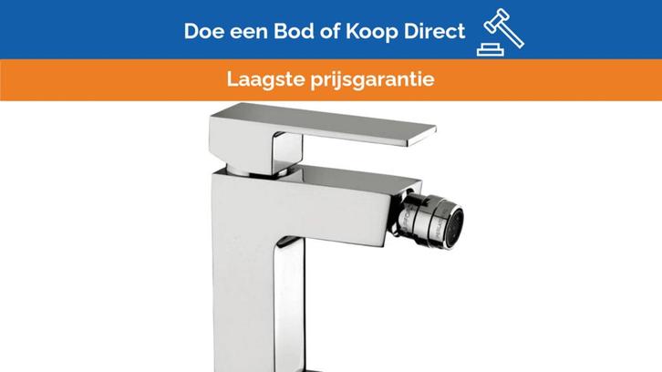 Bieden: Signorini square single lever bidet, Watersport en Boten, Bootonderdelen, Ophalen of Verzenden