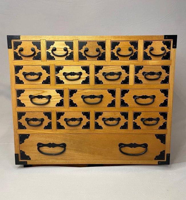 Ladekast - Hout - Japan - Japanse apotheekkast, Antiek en Kunst, Antiek | Overige Antiek