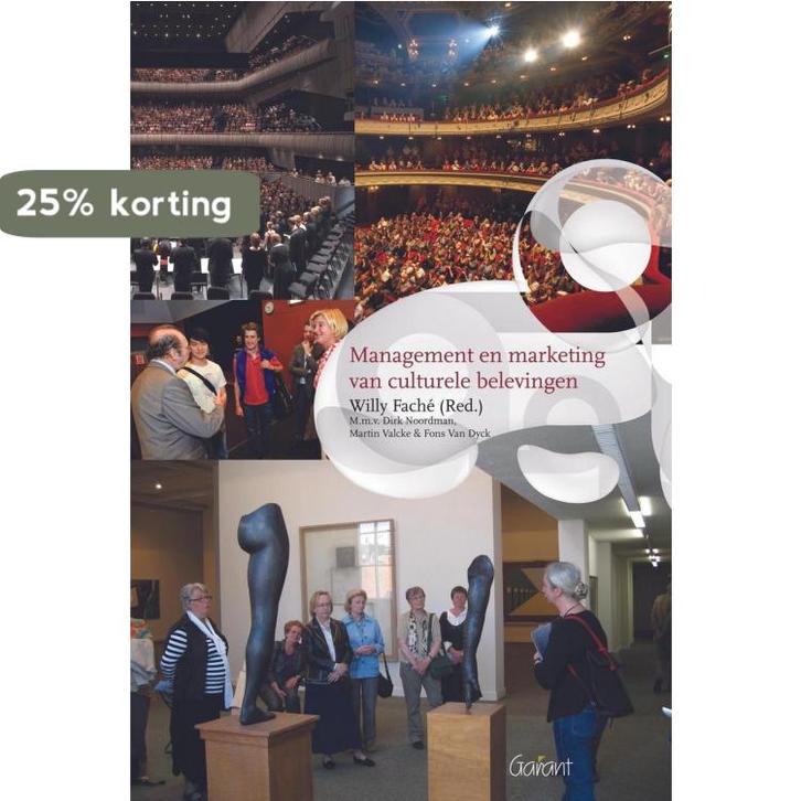 Management en marketing van culturele belevingen, Boeken, Kunst en Cultuur | Beeldend, Zo goed als nieuw, Verzenden