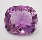Zonder minimumprijs Amethist - 37.89 ct - Antwerp Laboratory, Handtassen en Accessoires, Edelstenen, Nieuw