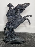 Beeldje - Napoleon Alabaster - 1 kg - Albast, Antiek en Kunst