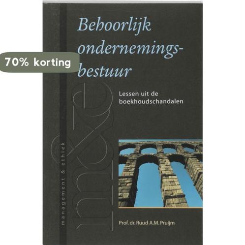 Behoorlijk ondernemingsbestuur / Management & ethiek, Boeken, Economie, Management en Marketing, Gelezen, Verzenden